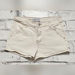 GOGO Jeans Cream Color Denim Shorts